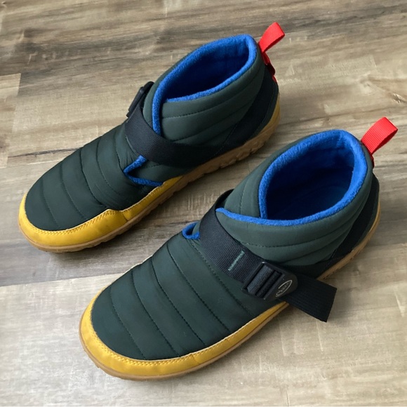 [Chaco] Ramble Puff Linear Blocked Forest Green 12 - Picture 2 of 10